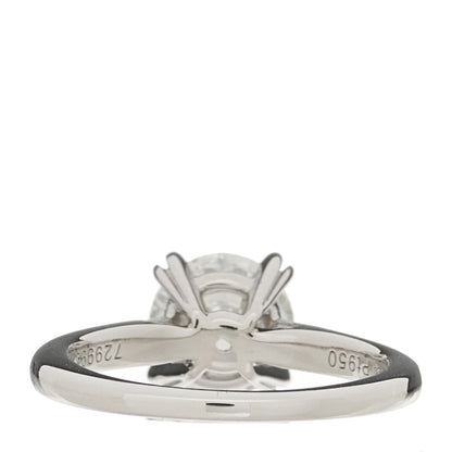 Harry Winston Platinum Diamond 1.39ct Round Brilliant Cut Solitaire Engagement Ring 46 3.75 8 of 8