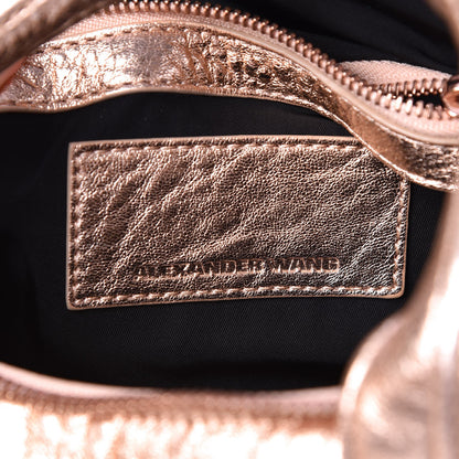 Alexander Wang Metallic Pebbled Lambskin Rockie Rose Gold 6 of 7
