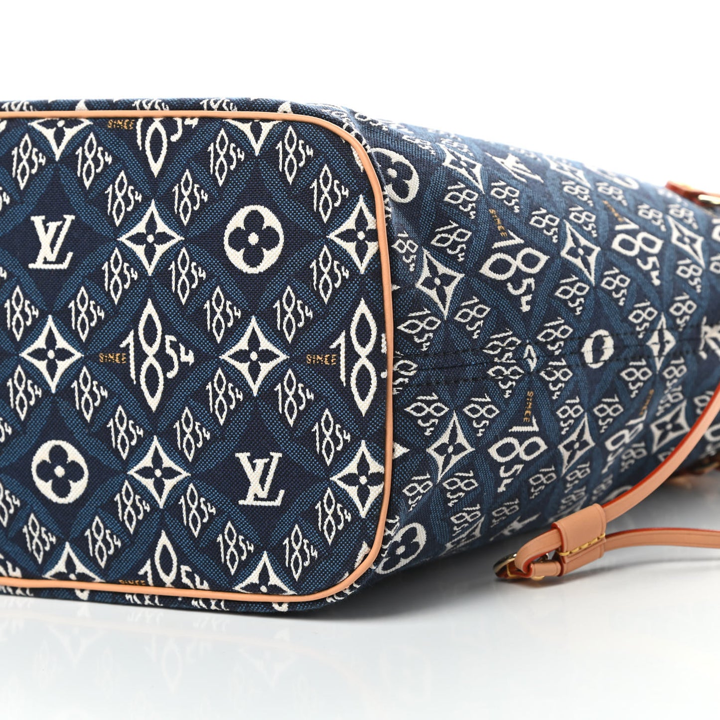 Jacquard Since 1854 Neverfull MM Blue