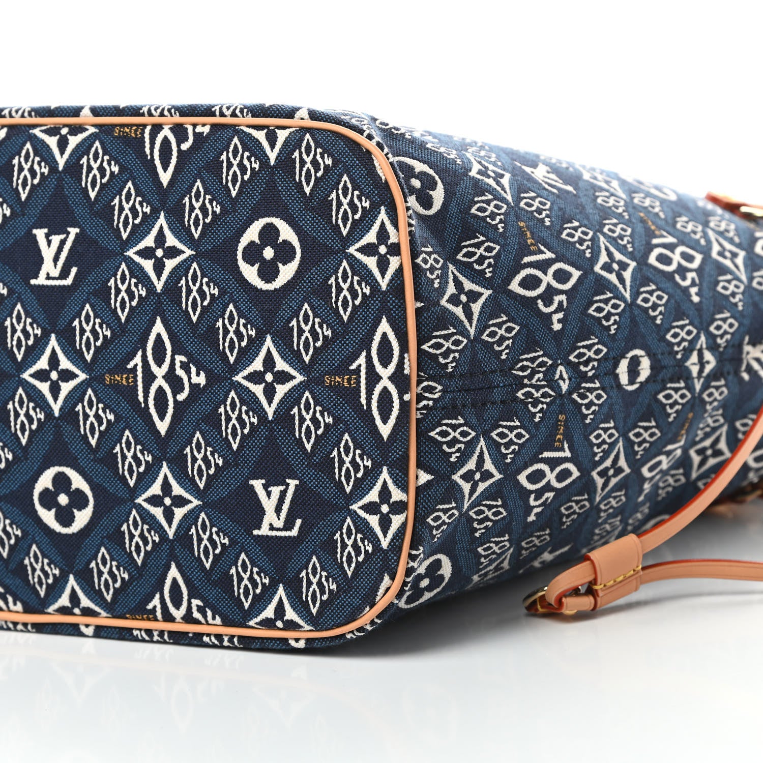 Louis Vuitton Jacquard Since 1854 Neverfull MM Blue 11 of 11