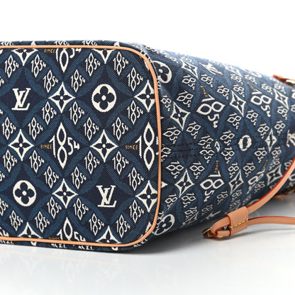 Louis Vuitton Jacquard Since 1854 Neverfull MM Blue 11 of 11