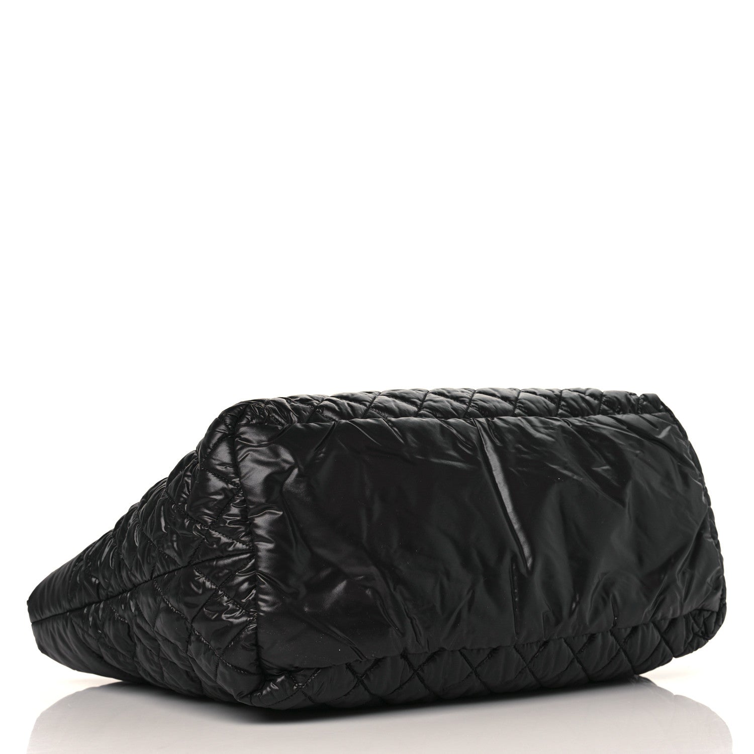 Chanel Nylon Quilted Large Coco Cocoon Tote Black 5 of 10