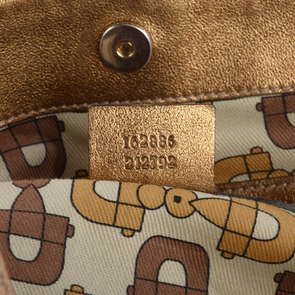 Gucci Guccissima Medium Britt Tote Gold 7 of 8