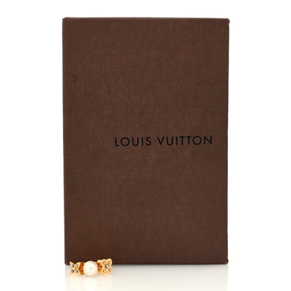 Louis Vuitton Charmy Pearl Ring S 50 5.5 Gold 5 of 5