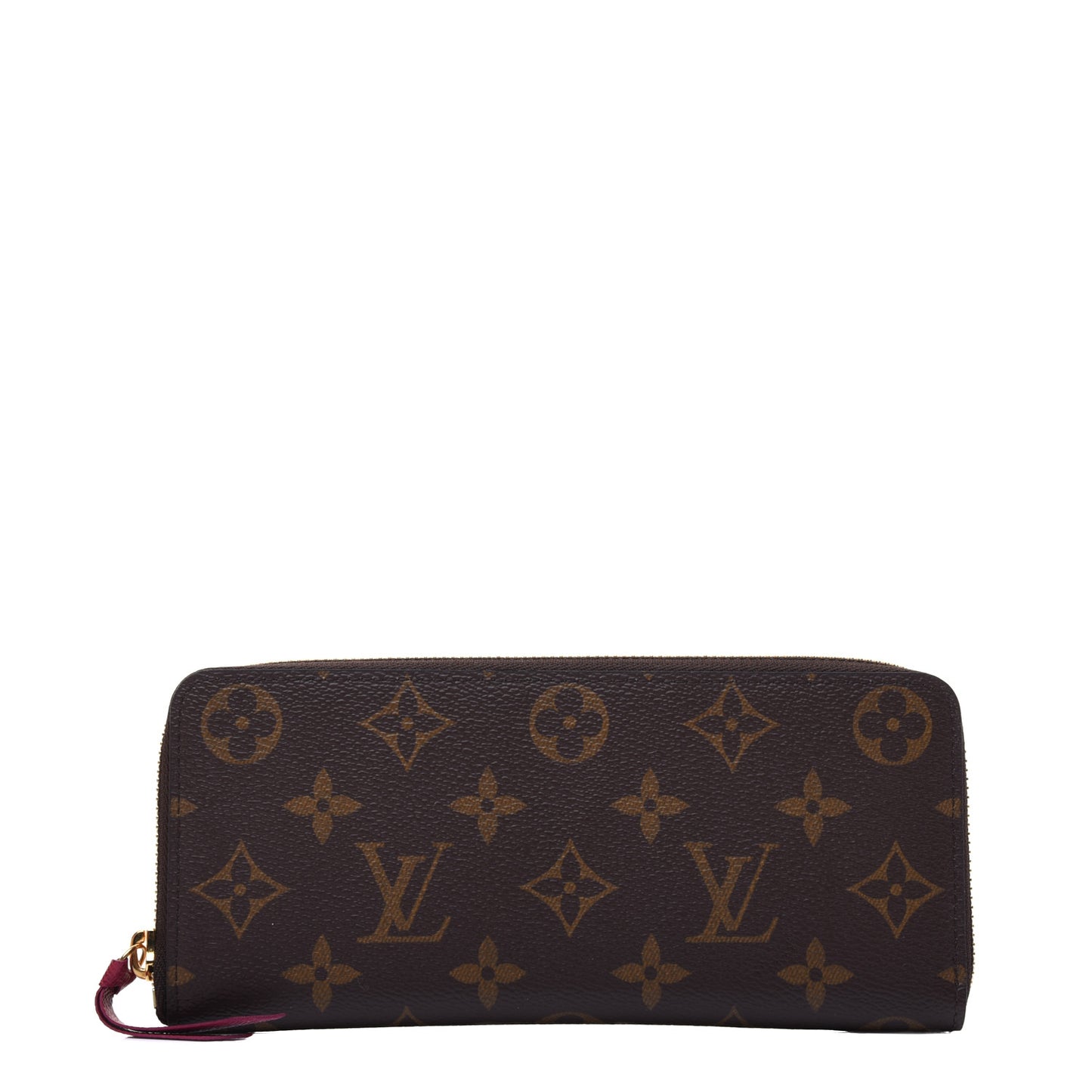 Monogram Clemence Wallet Fuchsia