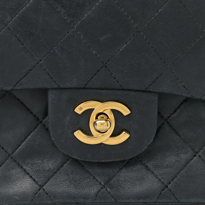 Chanel Lambskin Quilted Small Double Flap Black 10 of 19