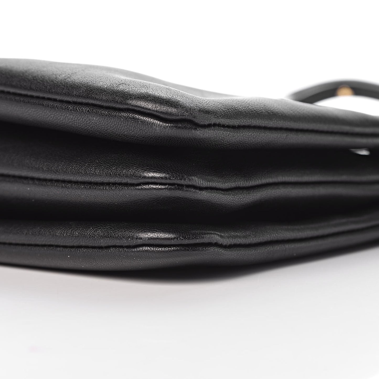 Lambskin Small Trio Crossbody Bag Black