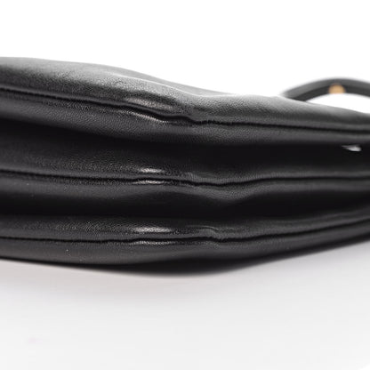 Celine Lambskin Small Trio Crossbody Bag Black 10 of 12