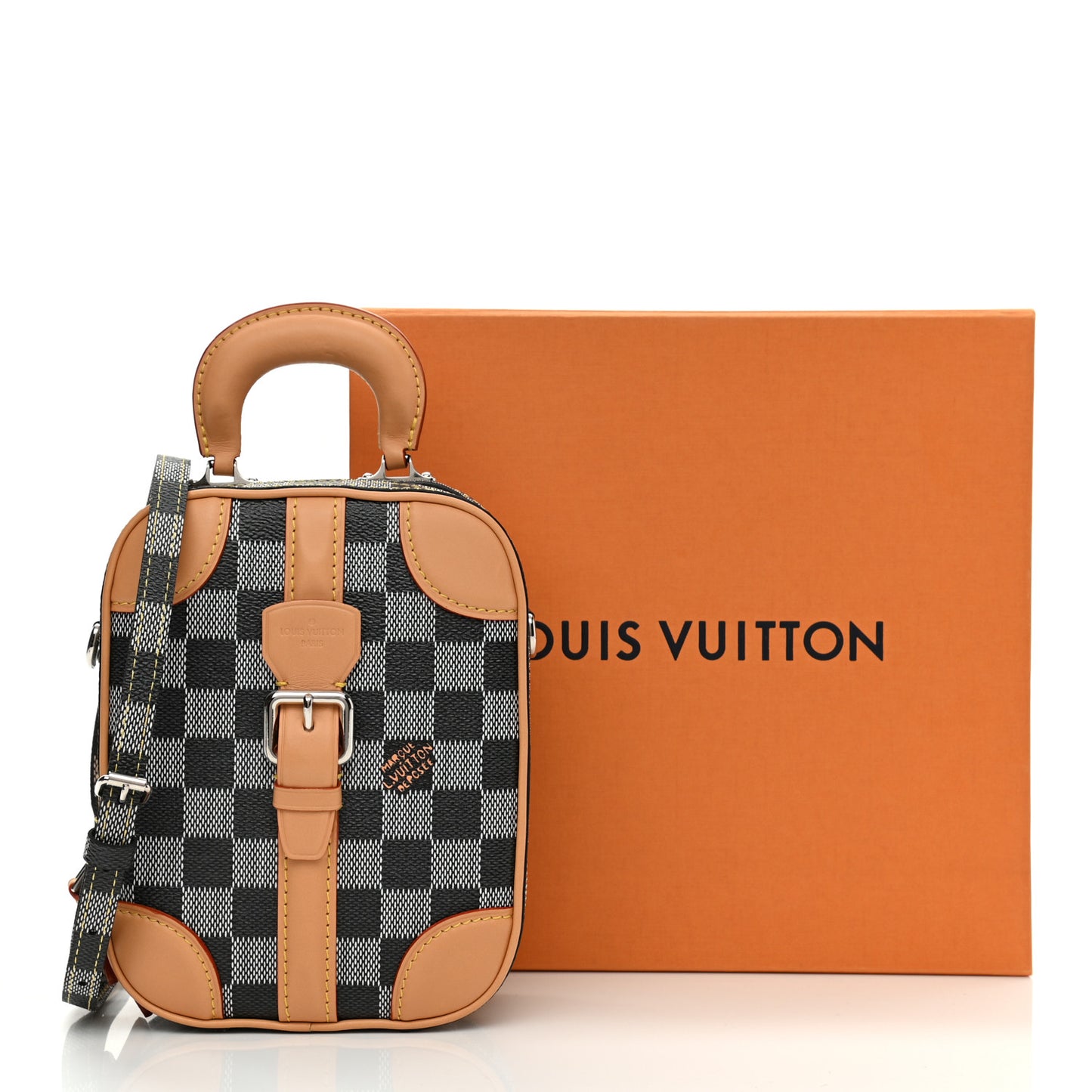 Damier Colors Valisette Verticale
