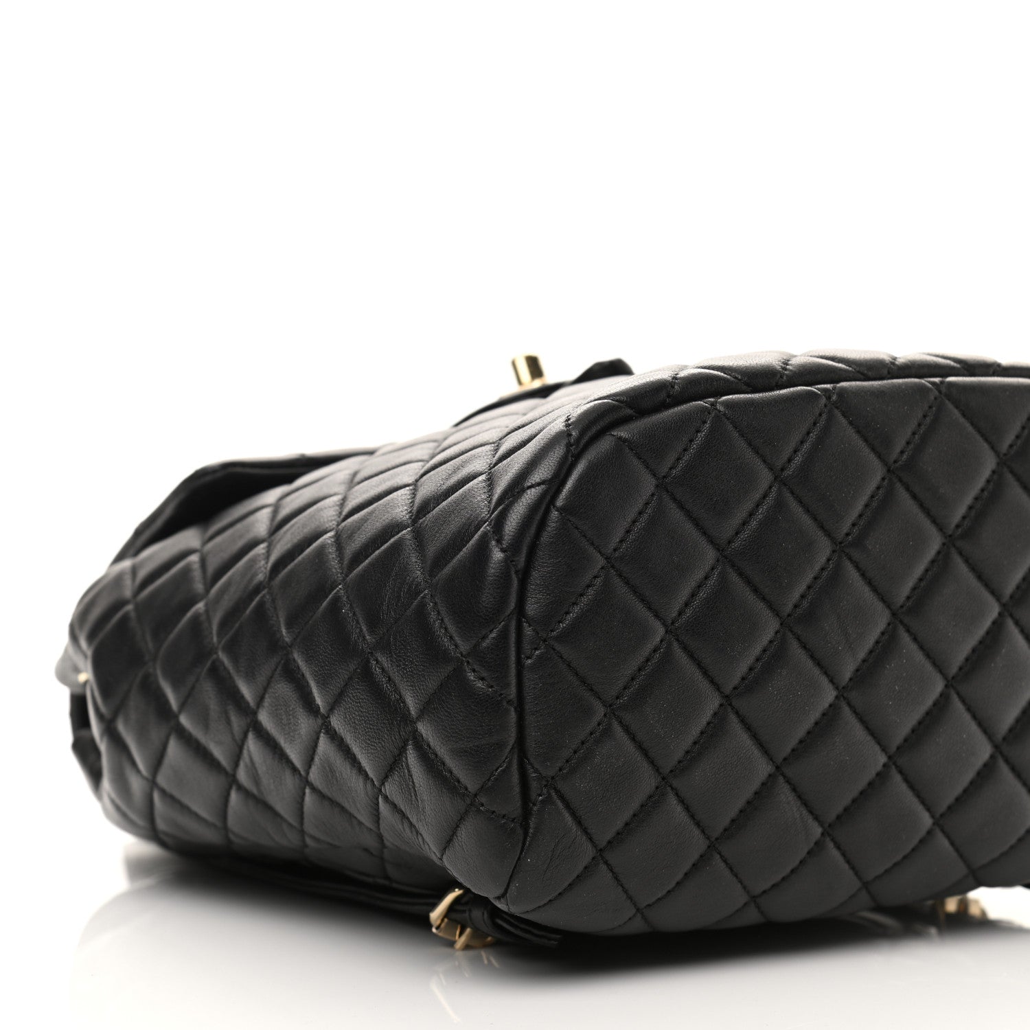 Chanel Lambskin Quilted Small Urban Spirit Backpack Black 8 of 9