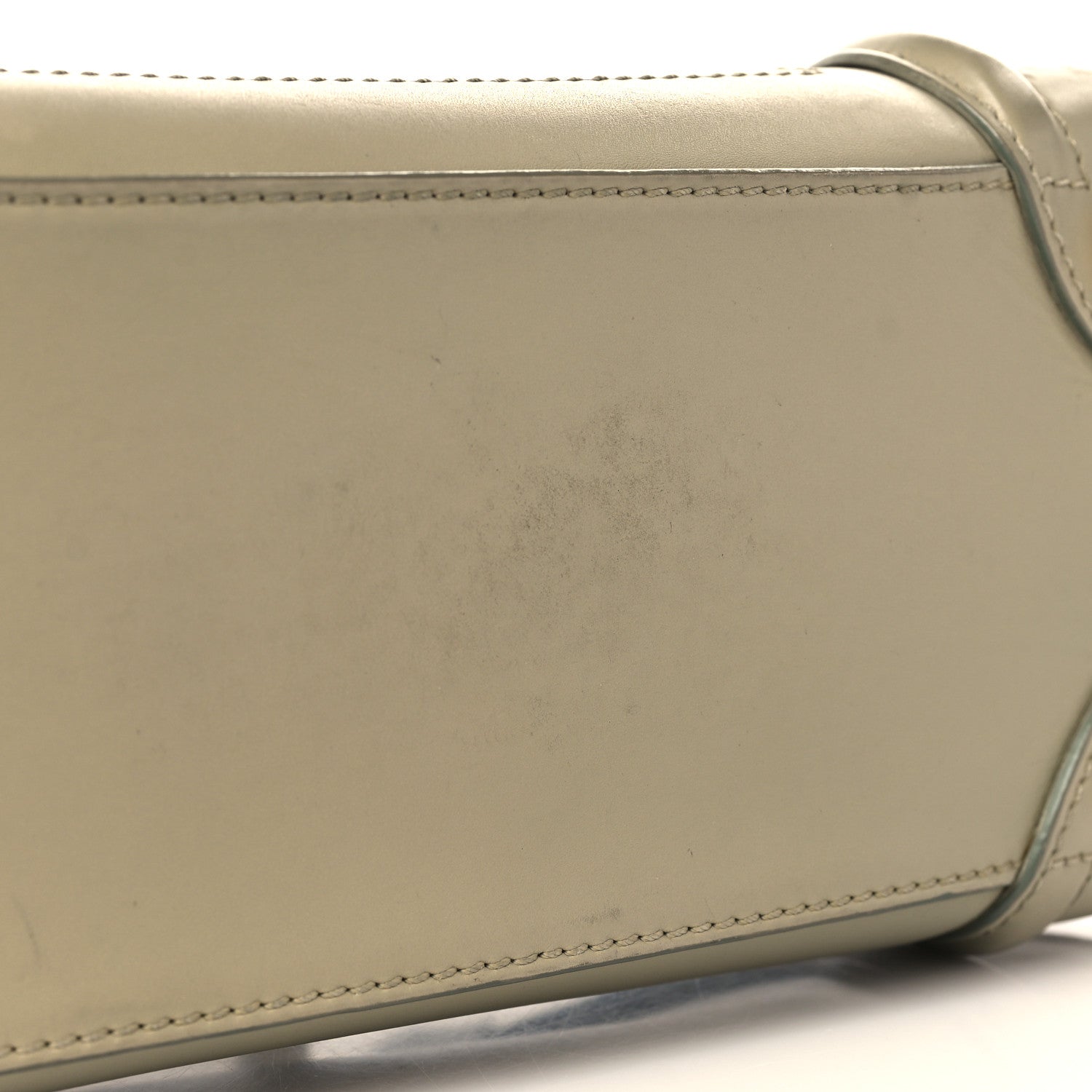 Celine Smooth Calfskin Micro Luggage Khaki 10 of 15