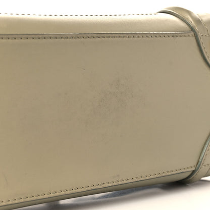 Celine Smooth Calfskin Micro Luggage Khaki 10 of 15