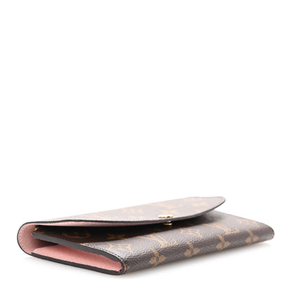Louis Vuitton Monogram Emilie Wallet Rose Ballerine 4 of 8