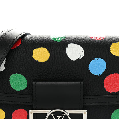 Louis Vuitton LV X YK Taurillon Dots Dauphine Mini Black 8 of 10