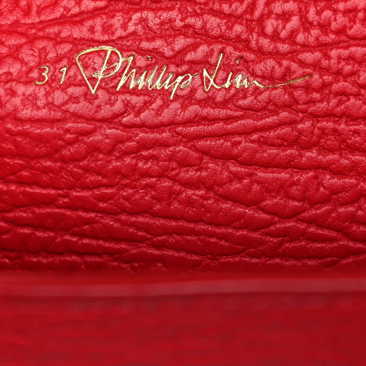 Textured Calfskin Mini Pashli Satchel Red