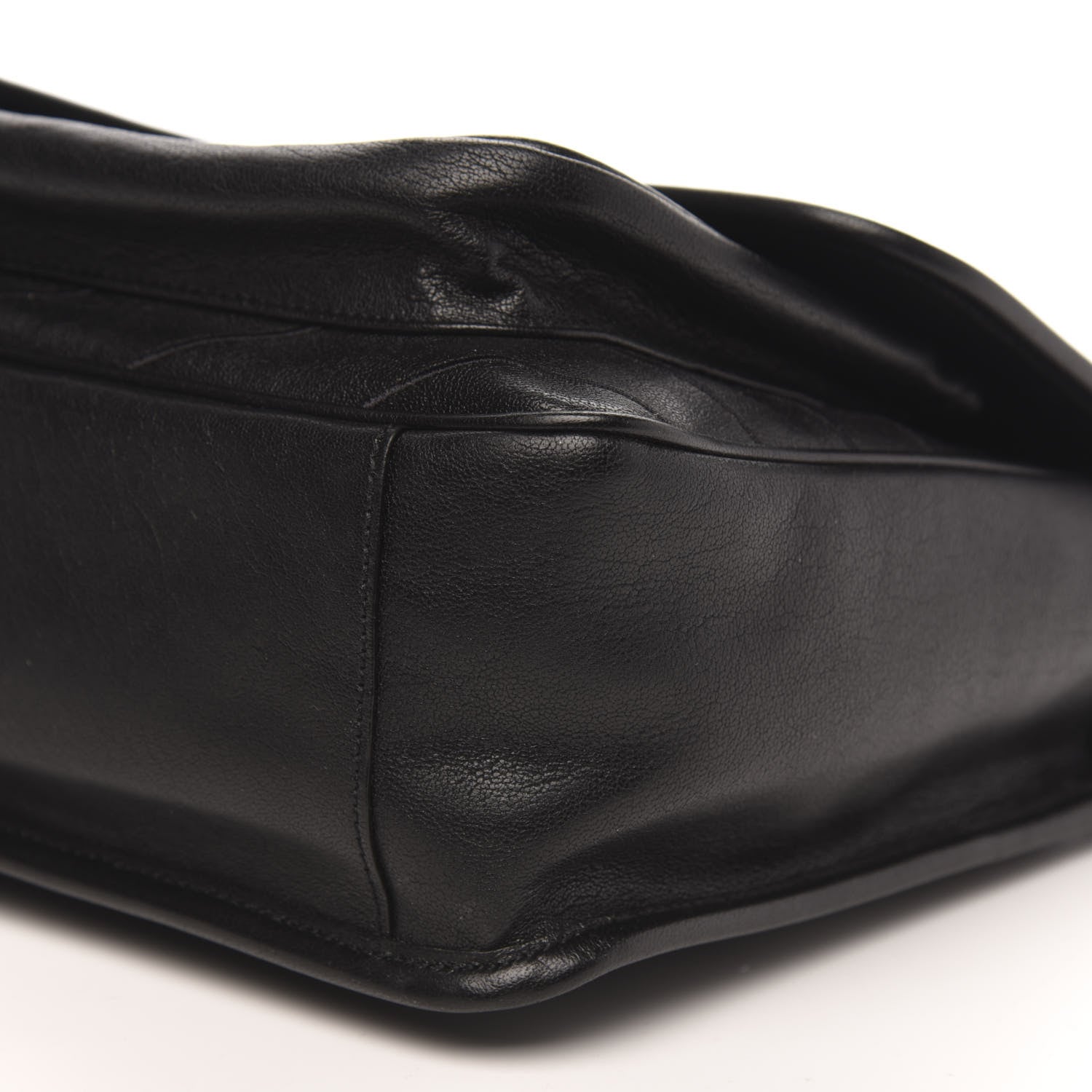 Saint Laurent Lambskin Matelasse Monogram Microstud Medium Niki Chain Satchel Black 8 of 9