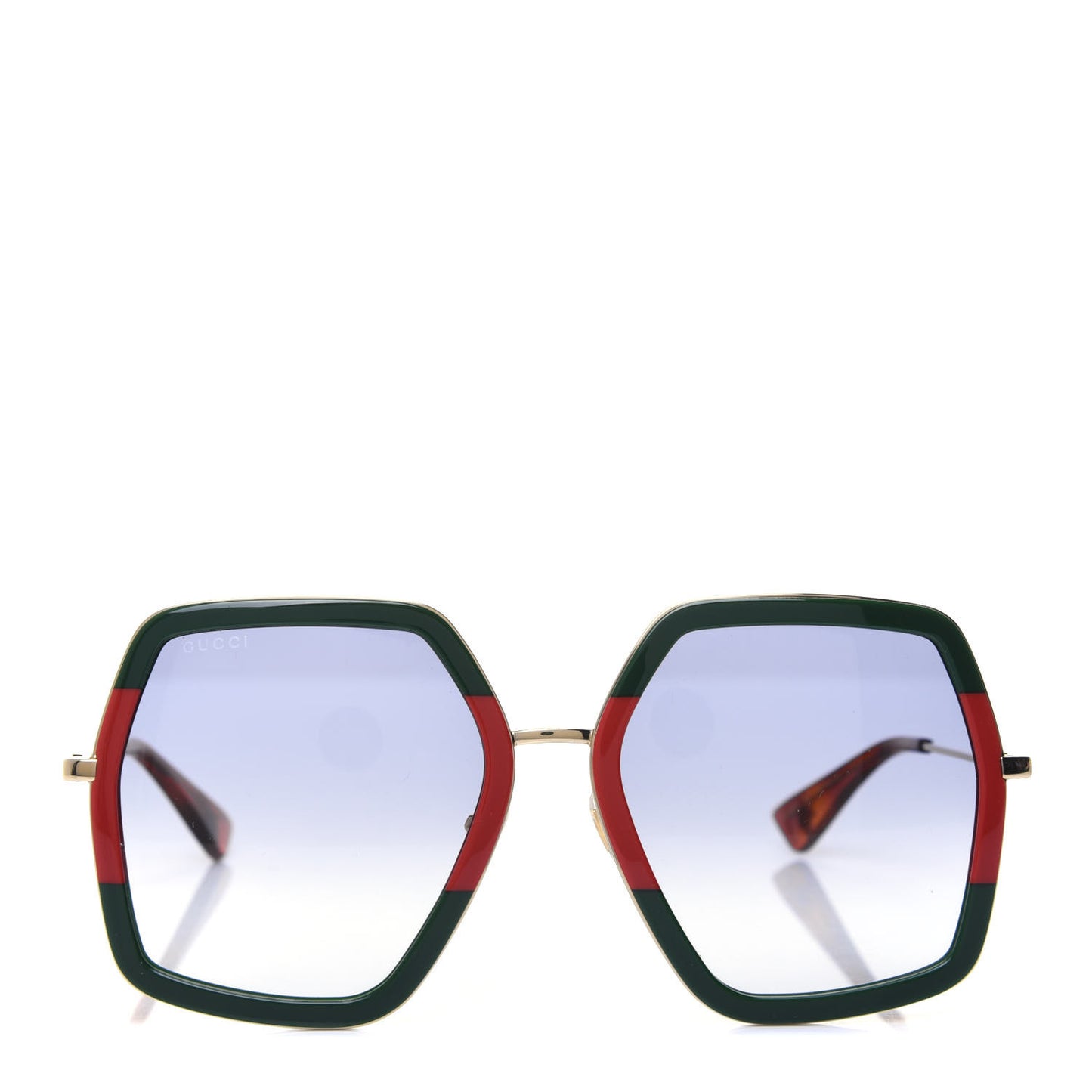 Square Frame Web GG0106S Sunglasses Tortoise