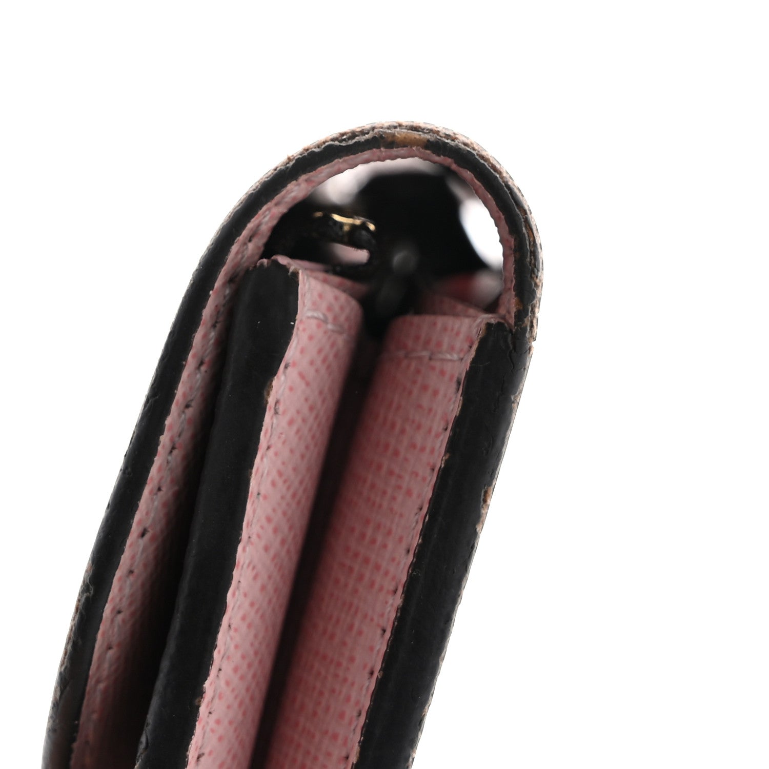 Louis Vuitton Damier Ebene Rosalie Coin Purse Rose Ballerine 8 of 10