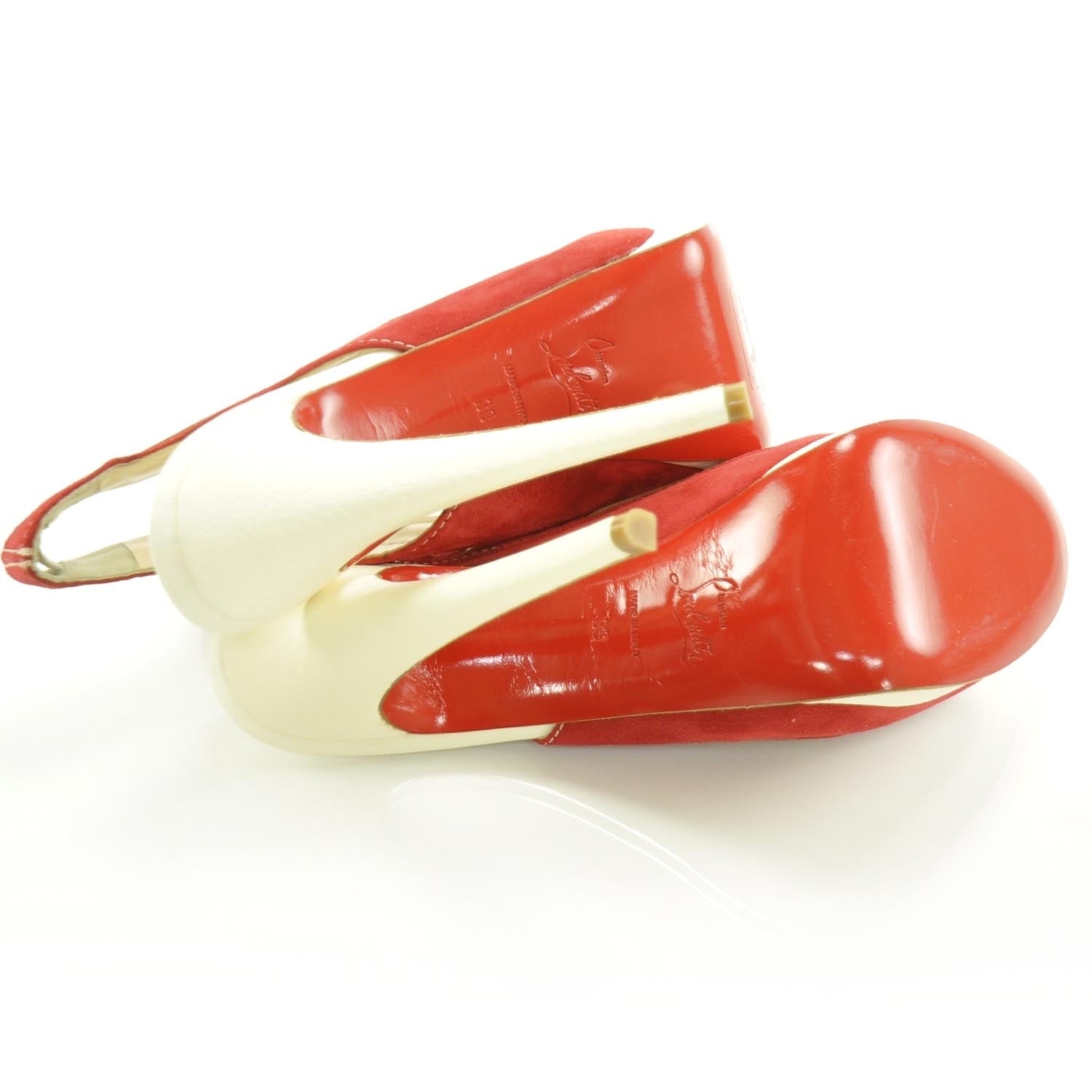 Christian Louboutin Suede Jefferson Plato 140 Pumps 39 5 of 7