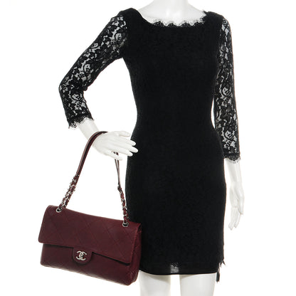 Chanel Lambskin Orient Express Flap Burgundy 2 of 8