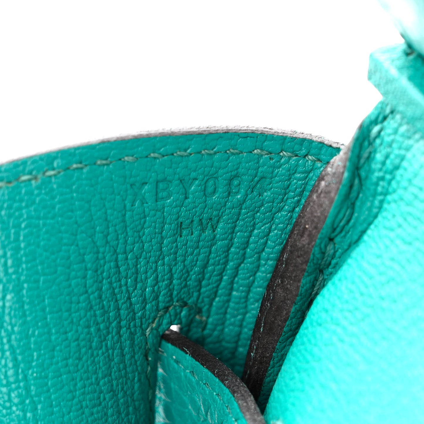 Taurillon Clemence Birkin 35 Bleu Paon