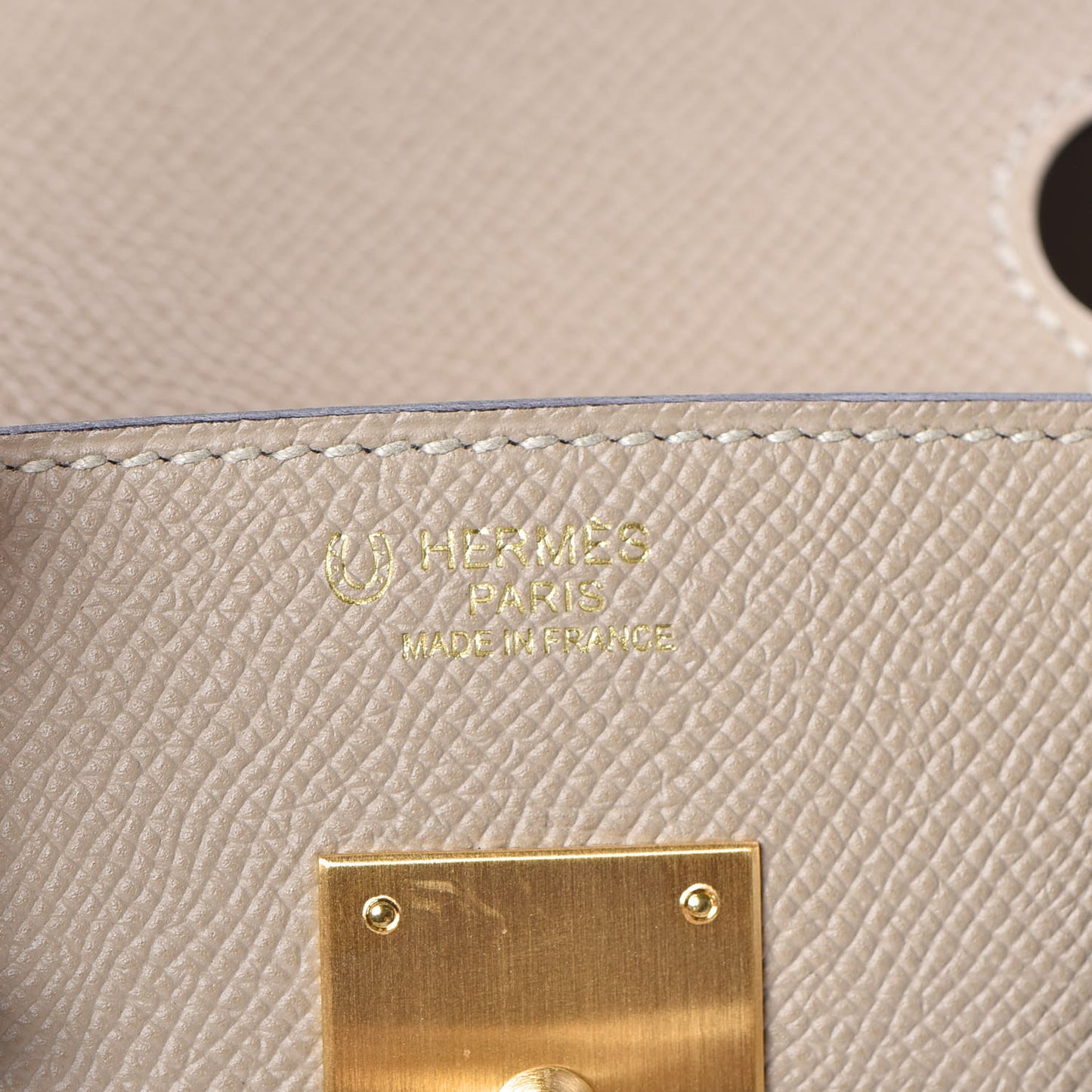 Epsom Horseshoe Birkin 30 Trench Craie