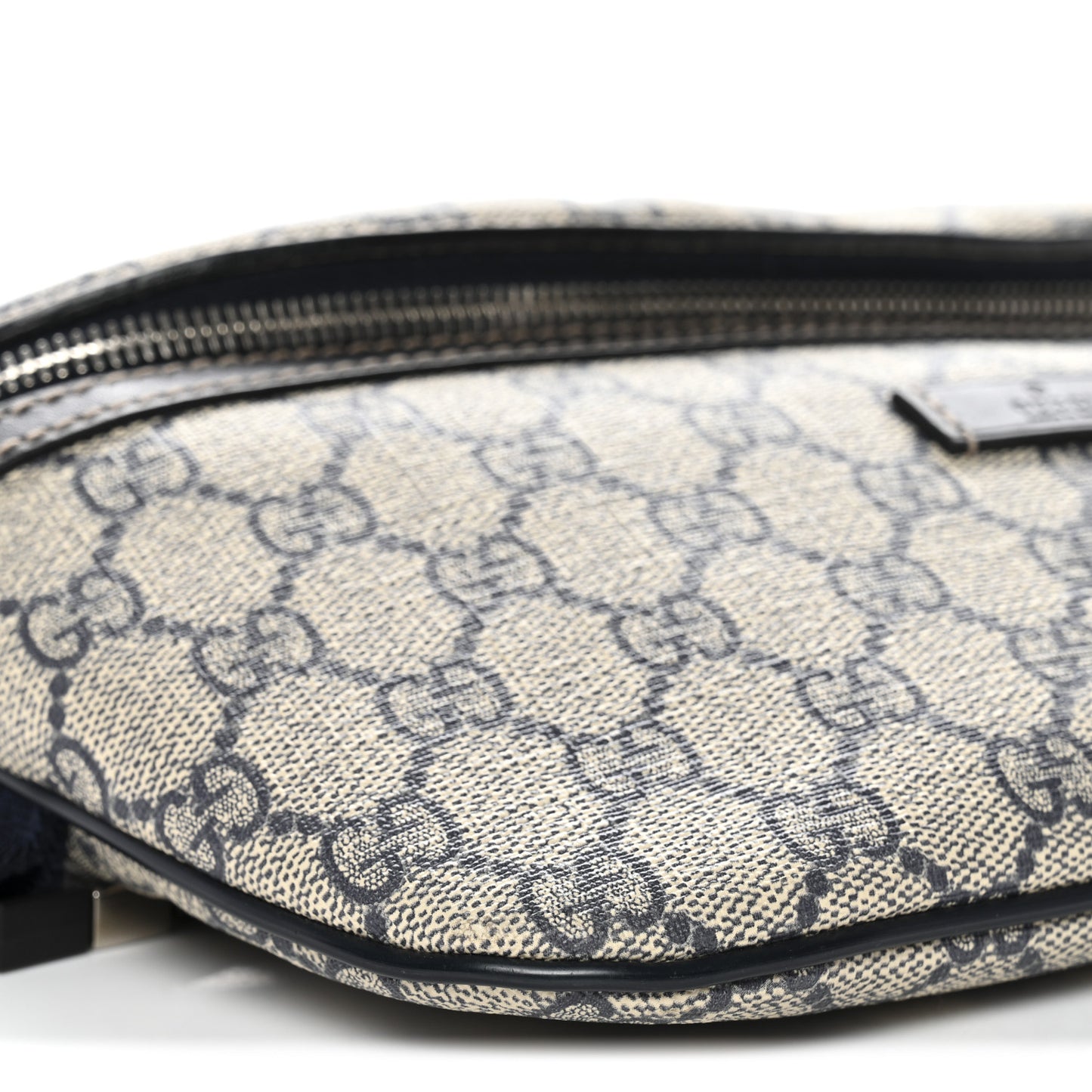 GG Supreme Monogram Belt Bag Navy