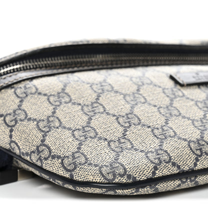 Gucci GG Supreme Monogram Belt Bag Navy 9 of 11