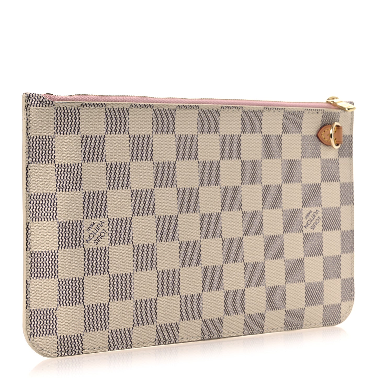 Damier Azur Neverfull MM GM Pochette Rose Ballerine