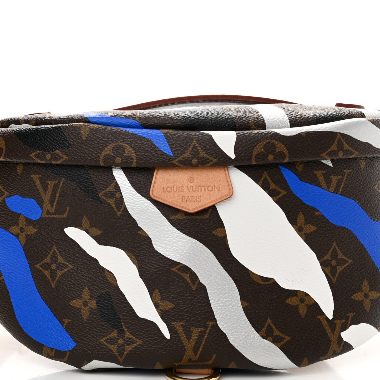 x LoL Monogram Bumbag Blue Silver