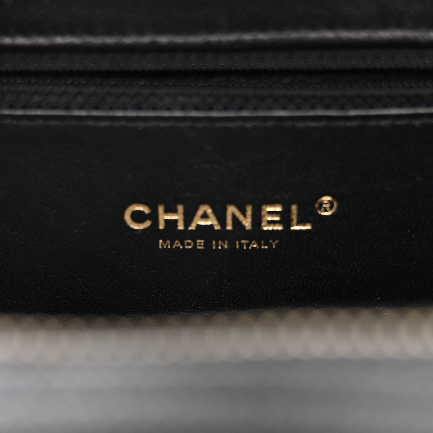 Chanel Caviar Quilted Medium CC Filigree Vanity Case Black 6 of 10