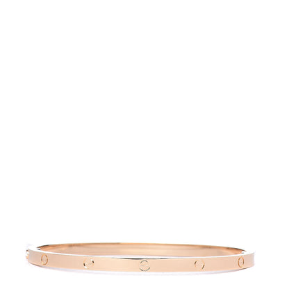 Cartier 18K Yellow Gold Small LOVE Bracelet 17 3 of 5