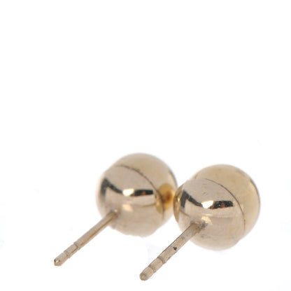 Christian Dior Cannage Mise En Dior Tribal Earrings Gold 4 of 4