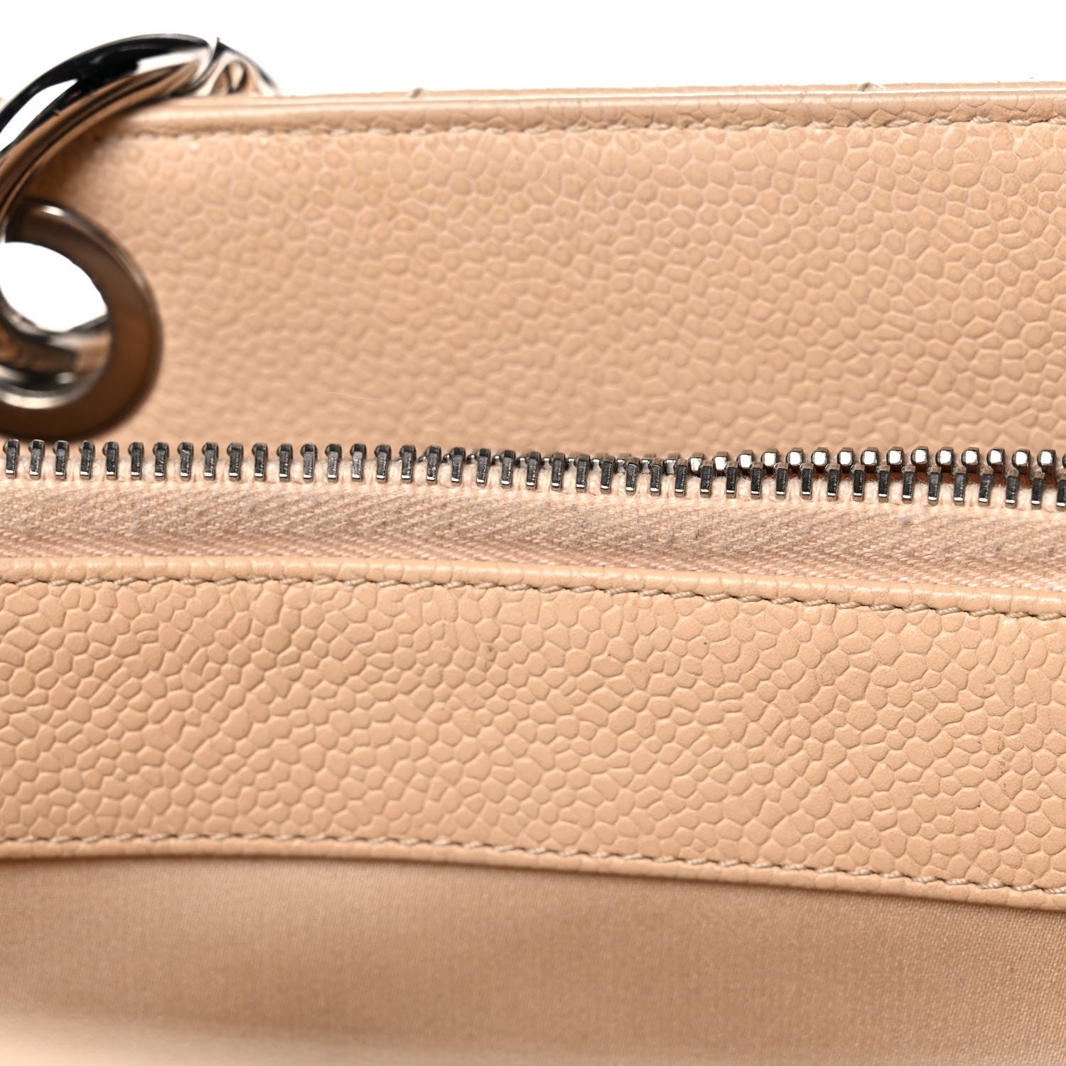 Chanel Caviar Quilted Grand Shopping Tote GST Beige Clair 11 of 32
