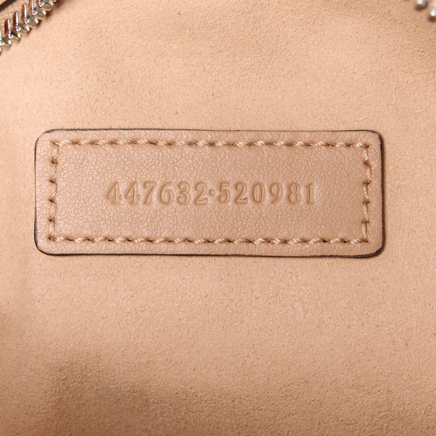 Gucci Calfskin Matelasse Aria Small GG Marmont Chain Shoulder Bag Camelia 7 of 12