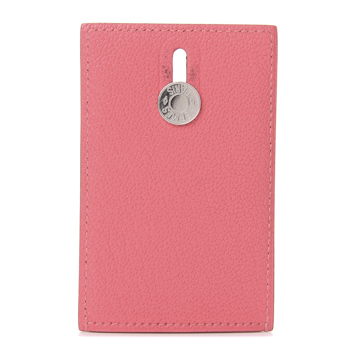 Chevre Mysore Diabolo Card Holder Case Rose Azalee