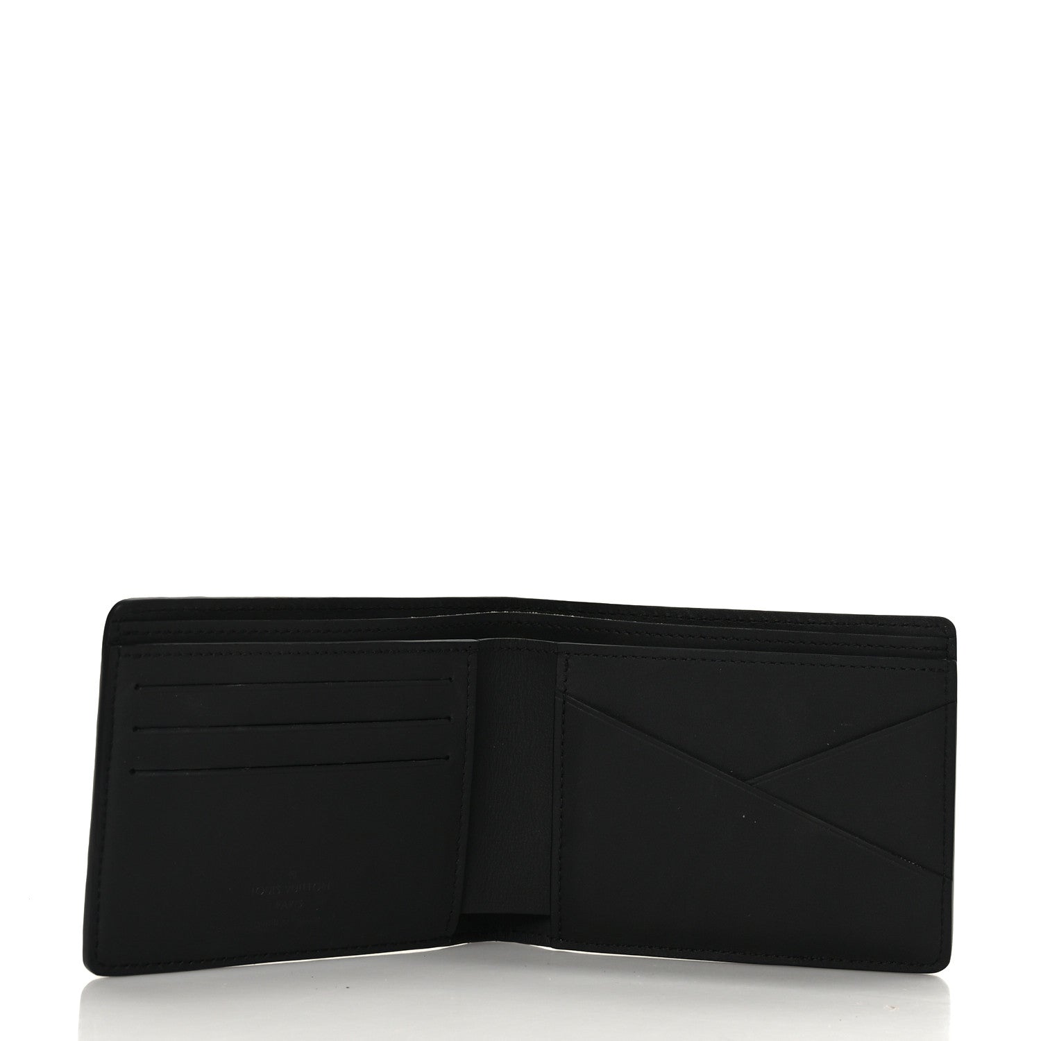 Louis Vuitton Taurillon Monogram Multiple Wallet Black 5 of 6