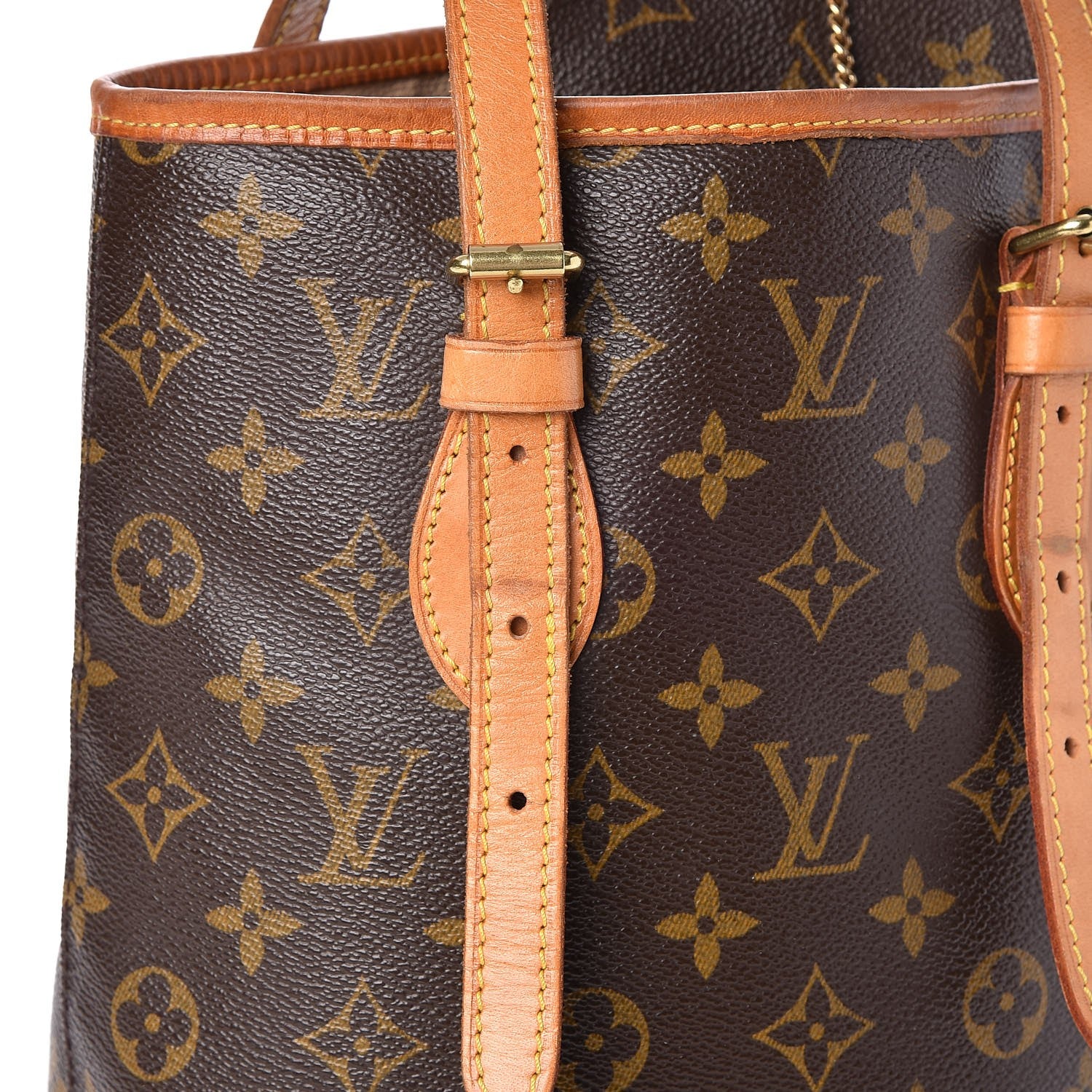 Louis Vuitton Monogram Petit Bucket 23 8 of 11