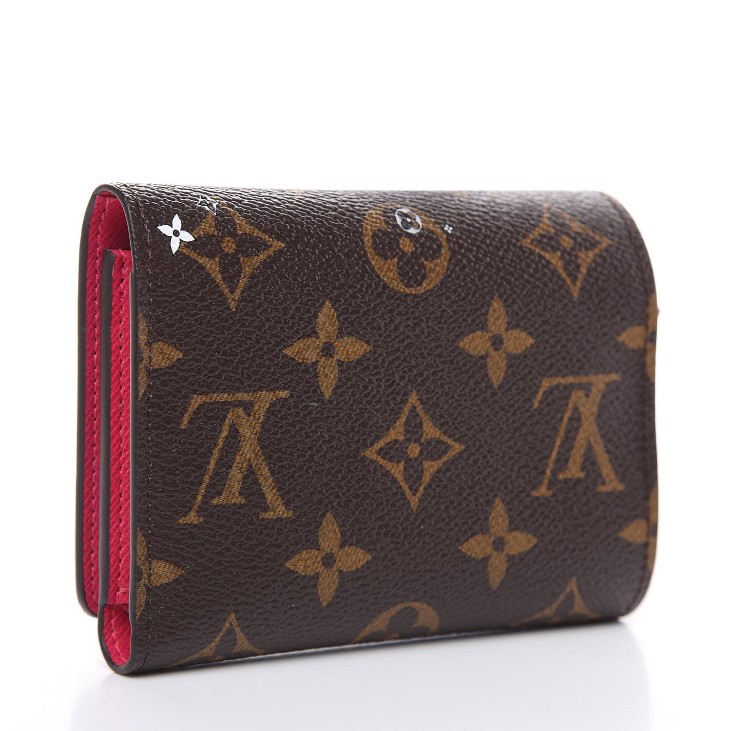 Louis Vuitton Monogram 2019 Christmas Animation Victorine Wallet Fuchsia 3 of 8