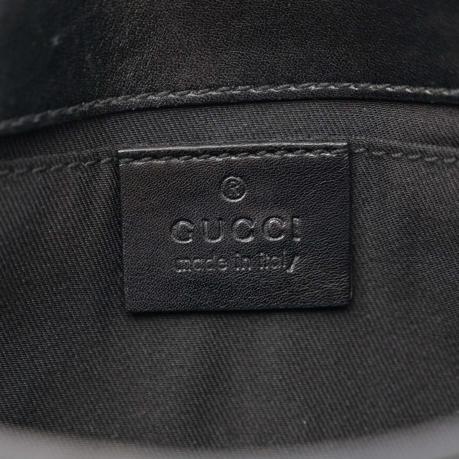 Gucci Monogram Horsebit Web Clutch Black 6 of 14