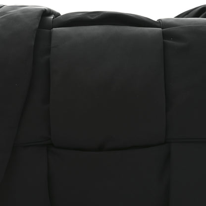 Bottega Veneta Nylon Intrecciato Padded Tech Maxi Cassette Bag Black 7 of 10
