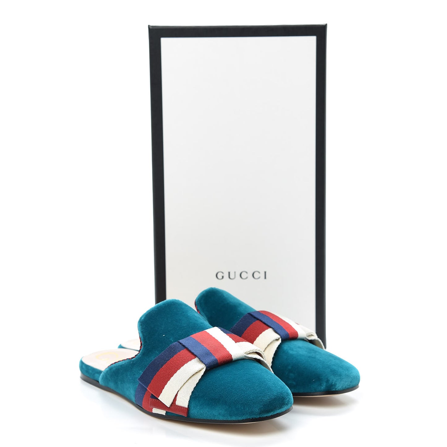 Softy Velvet Sylvie Bow Slippers 39 Pavone