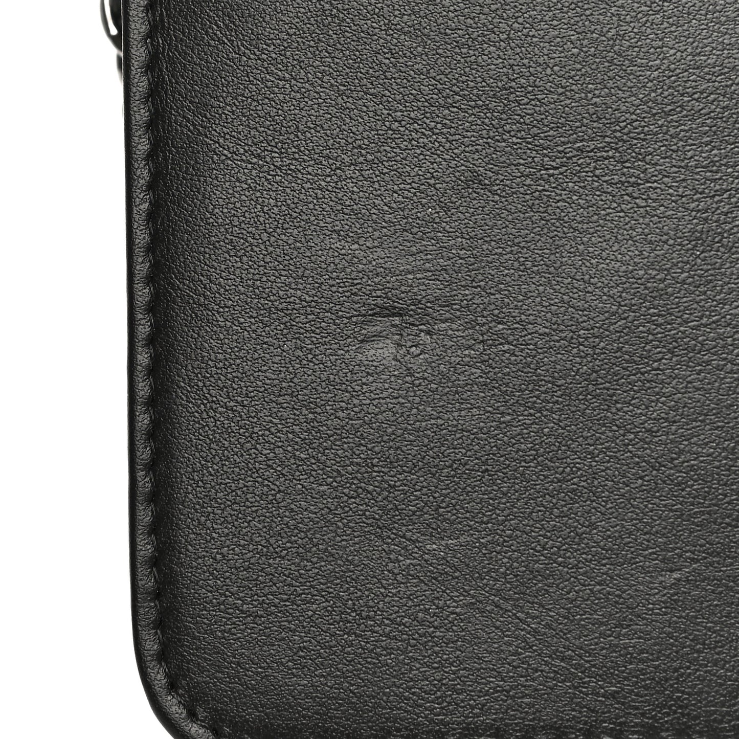 Caviar Camellia Embossed Wallet On Chain WOC Black
