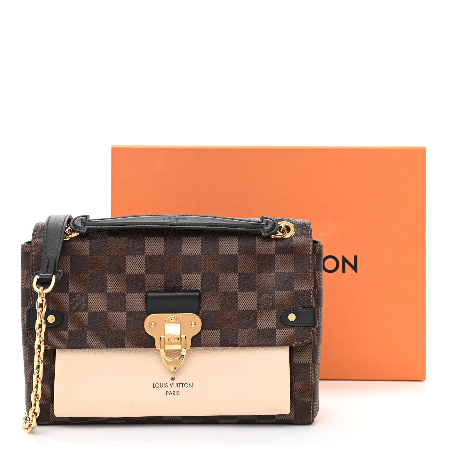 Louis Vuitton Damier Ebene Vavin PM Creme 11 of 11