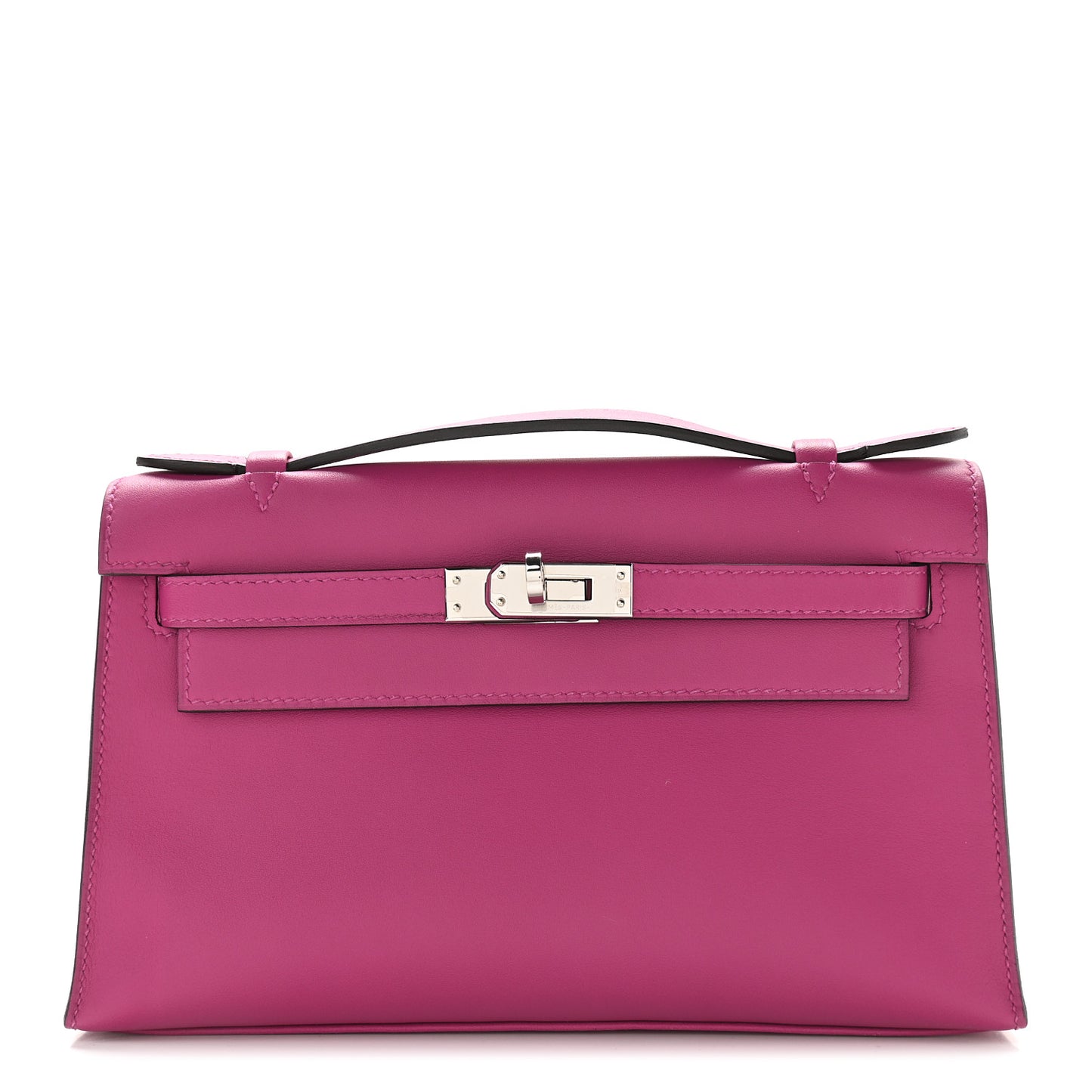 Swift Kelly Pochette Clutch Rose Pourpre