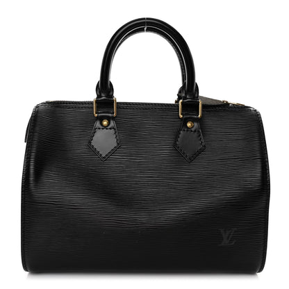 Louis Vuitton Epi Speedy 25 Black 1 of 10