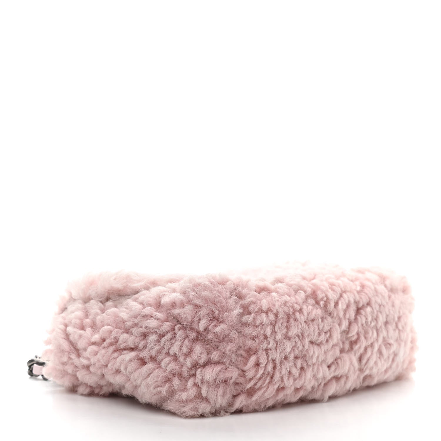 Chanel Shearling Sheepskin Medium Chanel 19 Flap Light Pink 4 of 11