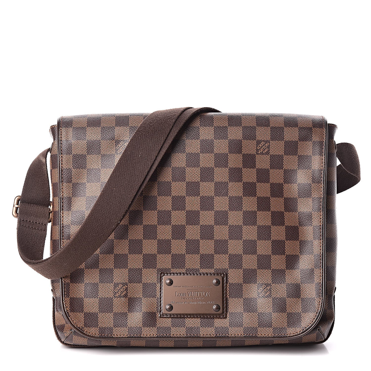 Louis Vuitton Damier Ebene Brooklyn MM 1 of 9