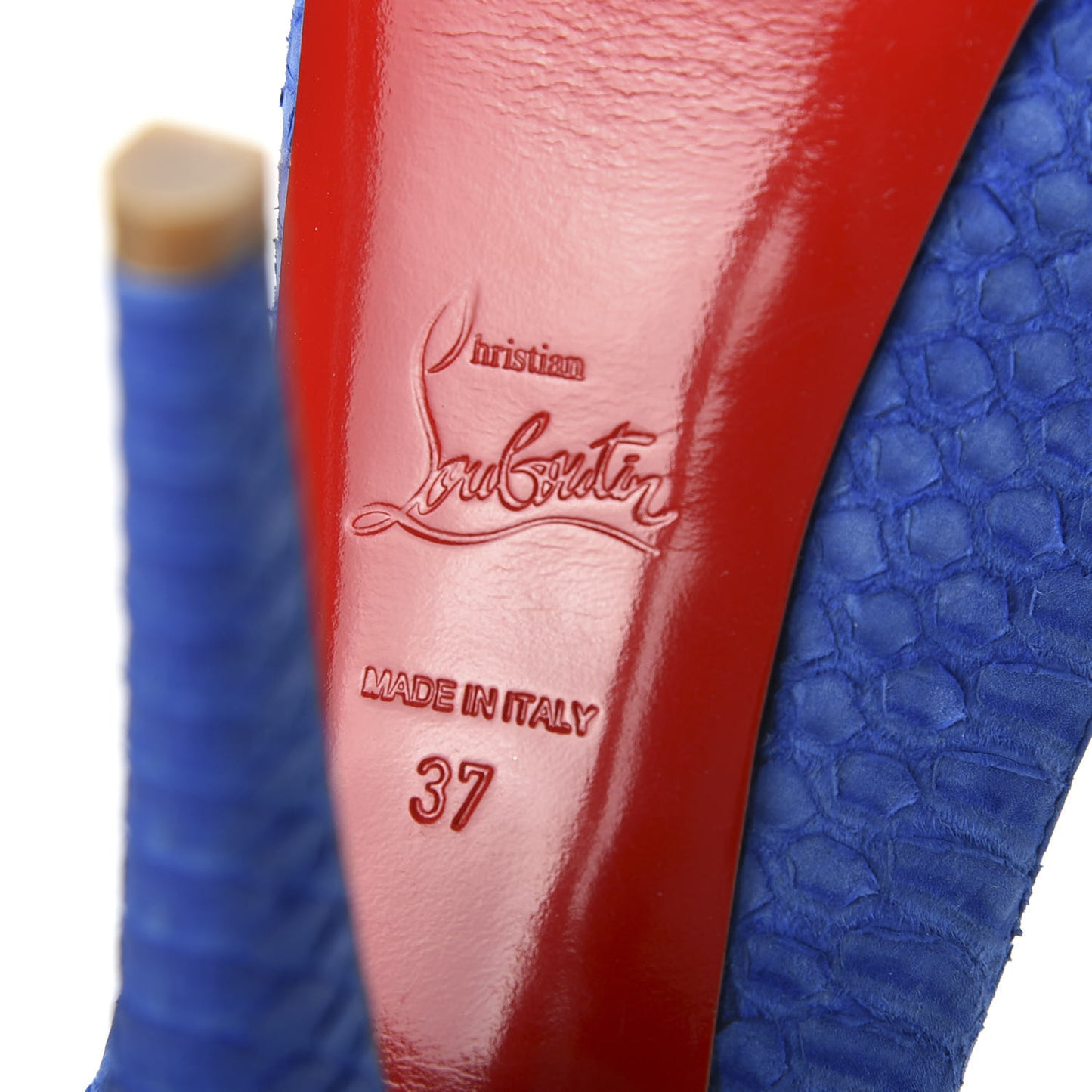 Watersnake Altadama 140 Pumps 37 Royal Blue