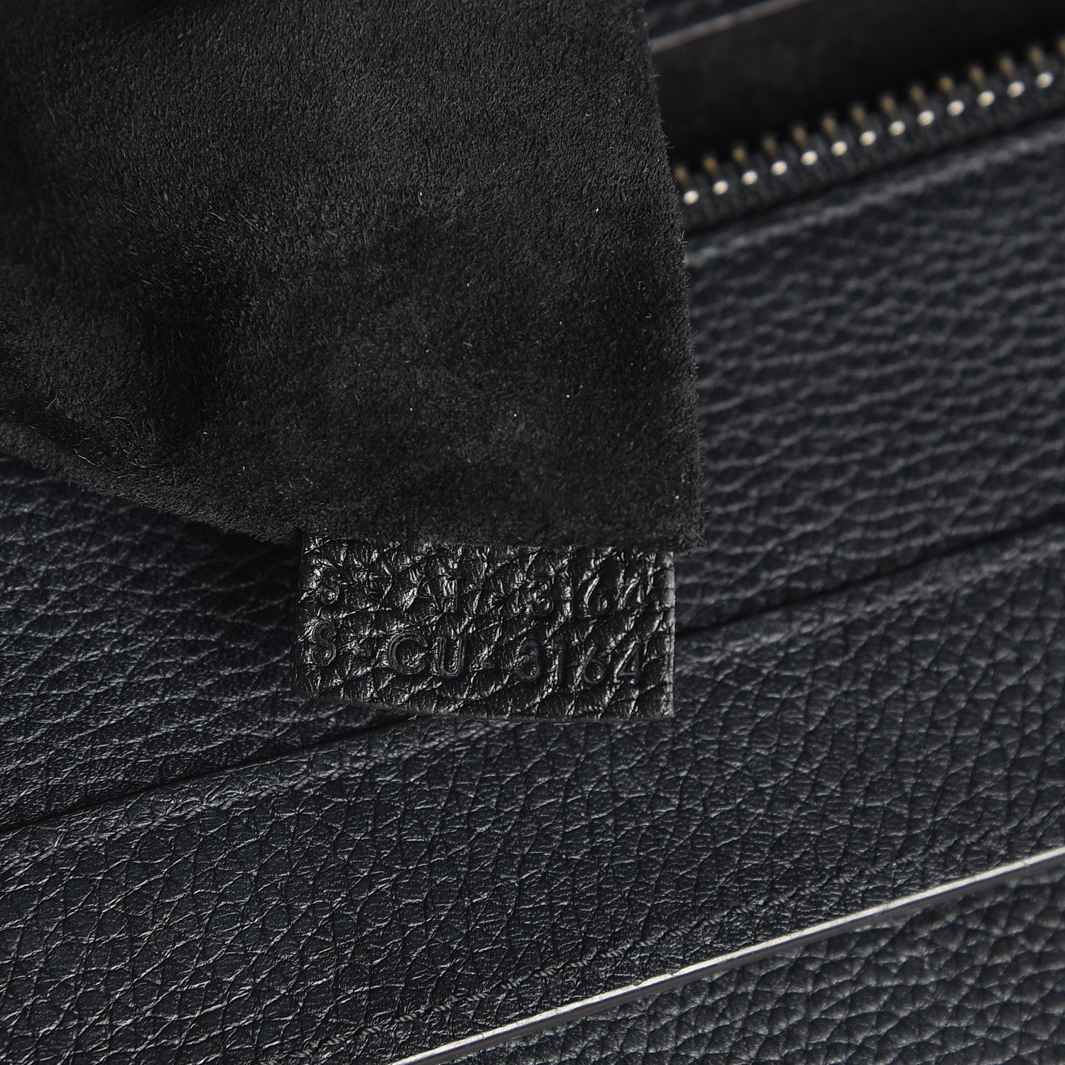Celine Drummed Calfskin Mini Luggage Black 7 of 11